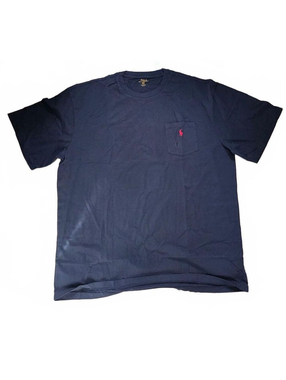Polo Ralph Lauren Mens Tall Short Sleeve Pocket Tee Shirt Ink XLT New With Tags